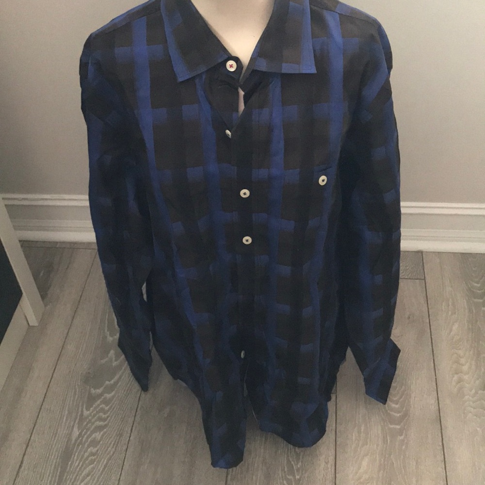 Tommy Bahama men’s long sleeve button down XL